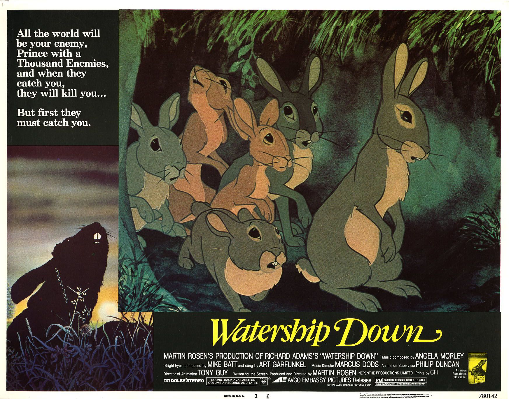 Watership Down 1978 Film